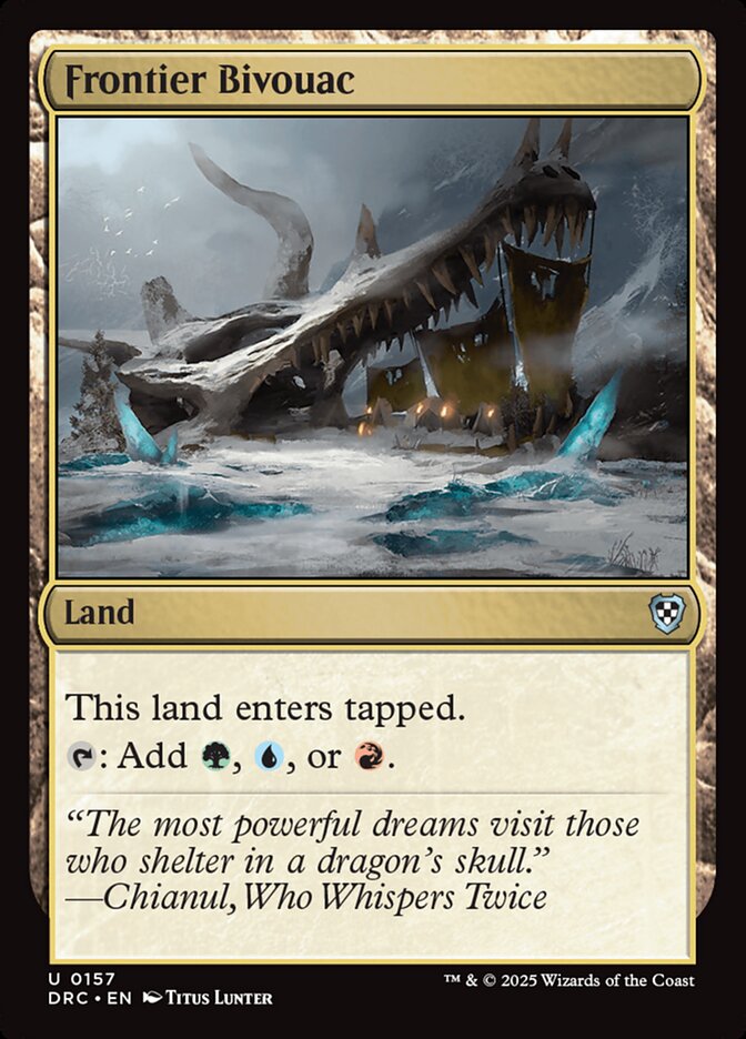 Frontier Bivouac - Aetherdrift Commander (DRC)
