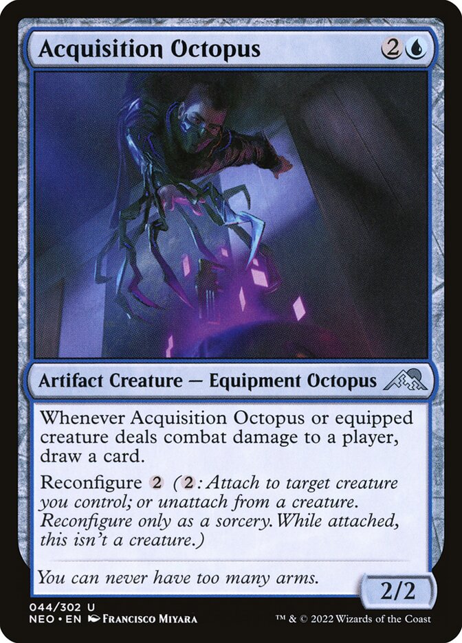 Acquisition Octopus (44) - Kamigawa: Neon Dynasty (NEO)