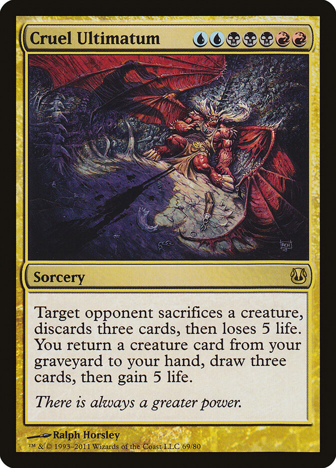 Cruel Ultimatum (69) - Duel Decks: Ajani vs. Nicol Bolas (DDH)