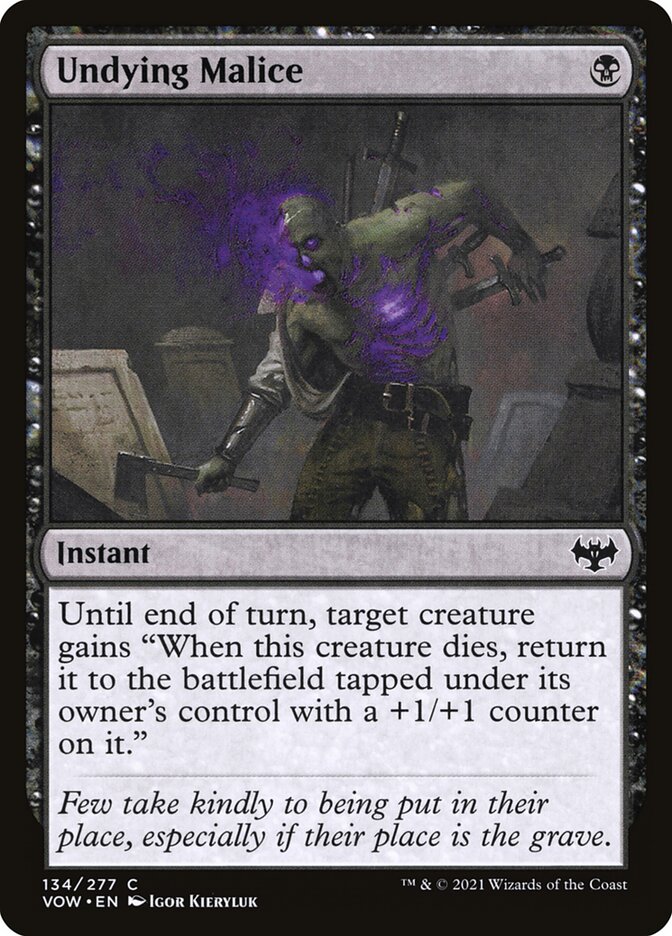 Undying Malice (134) - Innistrad: Crimson Vow (VOW)
