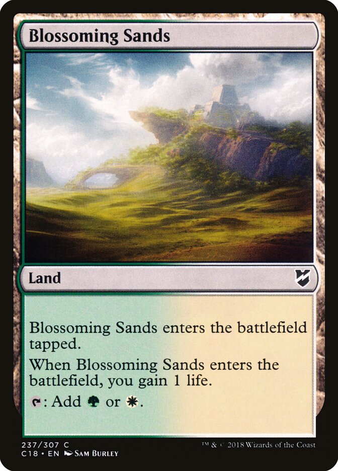 Blossoming Sands (237) - Commander 2018 (C18)