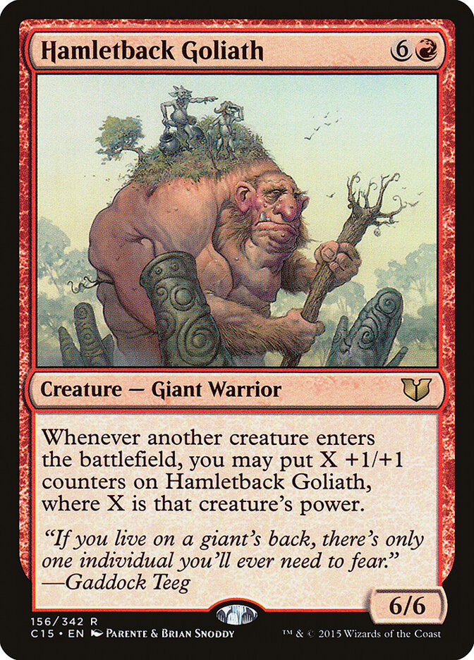 Hamletback Goliath (156) - Commander 2015 (C15)