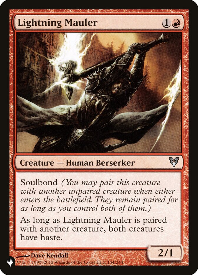 Lightning Mauler (AVR-144) - The List (PLST)