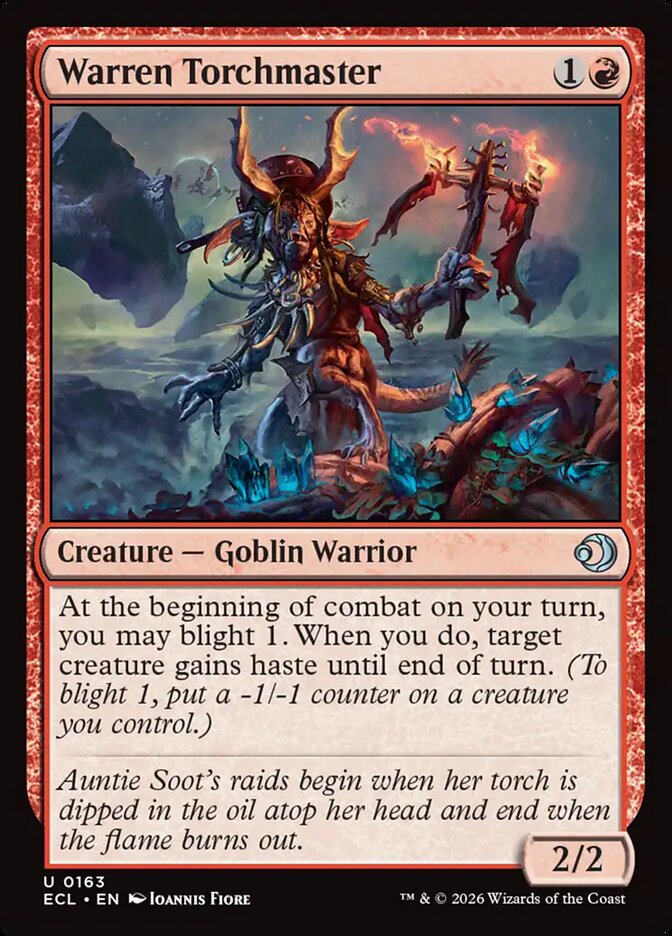 Warren Torchmaster (163) - Lorwyn Eclipsed (ECL)
