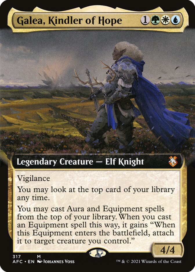 Galea, Kindler of Hope (317) - Forgotten Realms Commander (AFC)