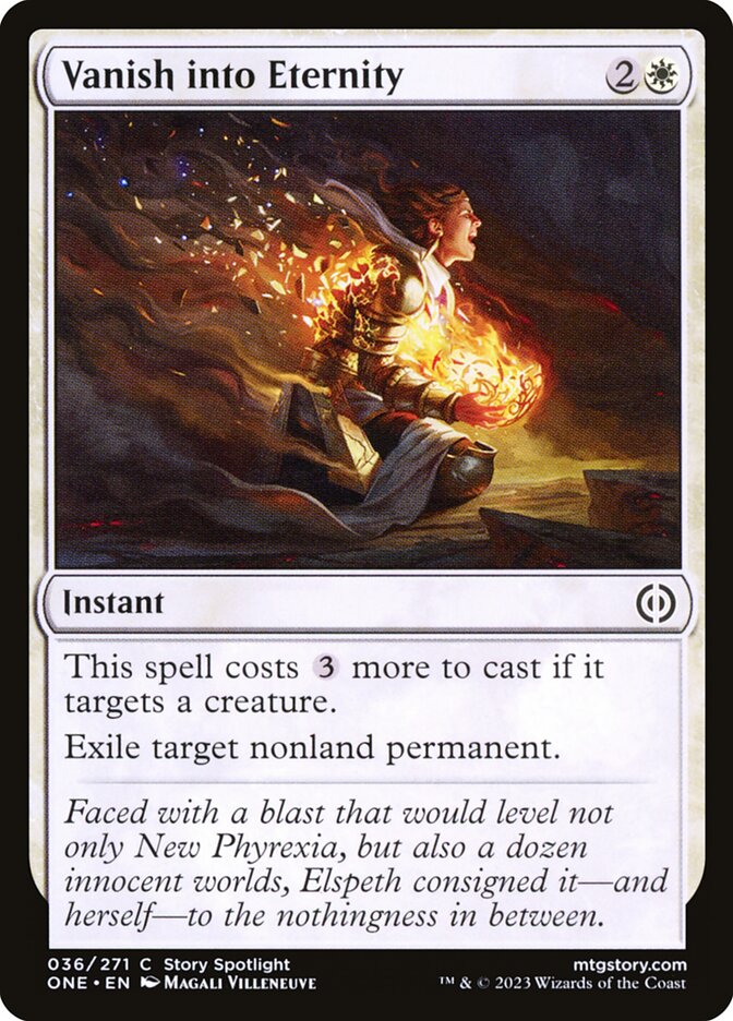 Vanish into Eternity (36) - Phyrexia: All Will Be One (ONE)