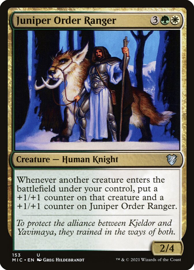 Juniper Order Ranger (153) - Midnight Hunt Commander (MIC)
