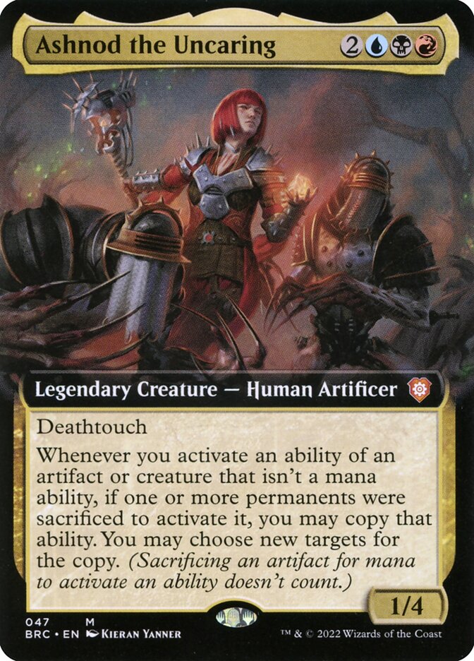 Ashnod the Uncaring (47) - The Brothers' War Commander (BRC)