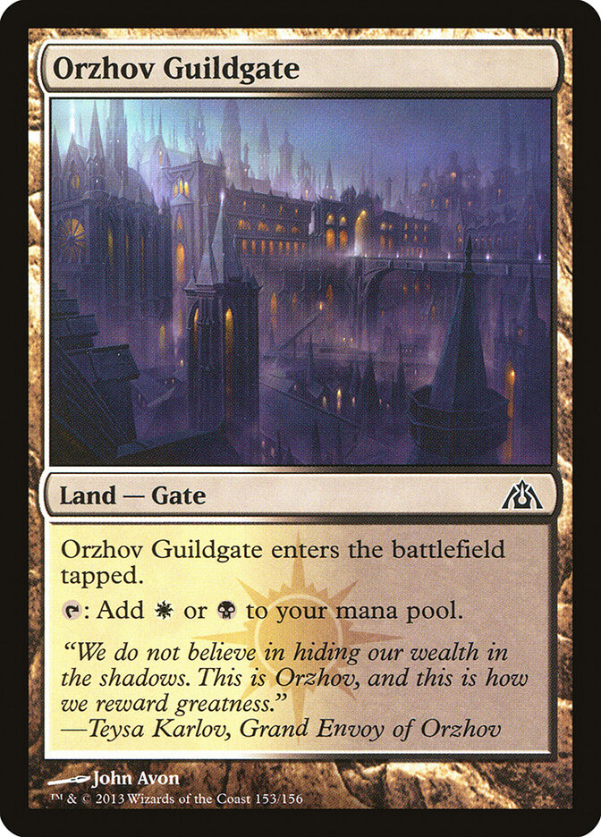 Orzhov Guildgate (153) - Dragon's Maze (DGM)