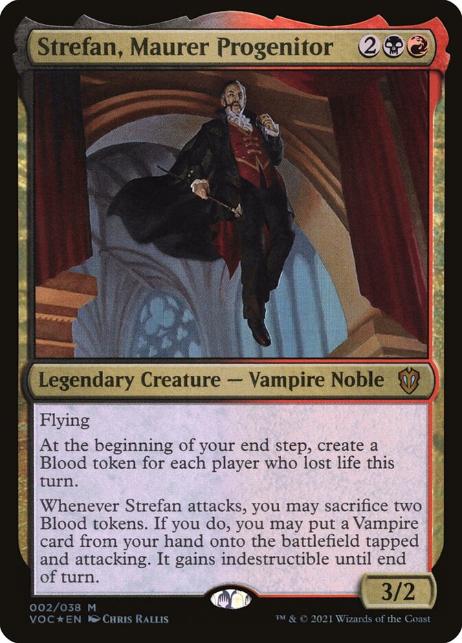 Strefan, Maurer Progenitor (2) - Crimson Vow Commander (VOC)