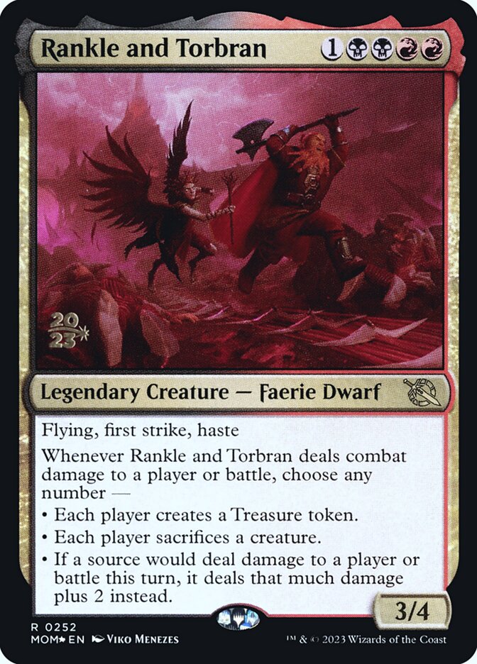 Rankle and Torbran (252s) - March of the Machine Promos (PMOM)