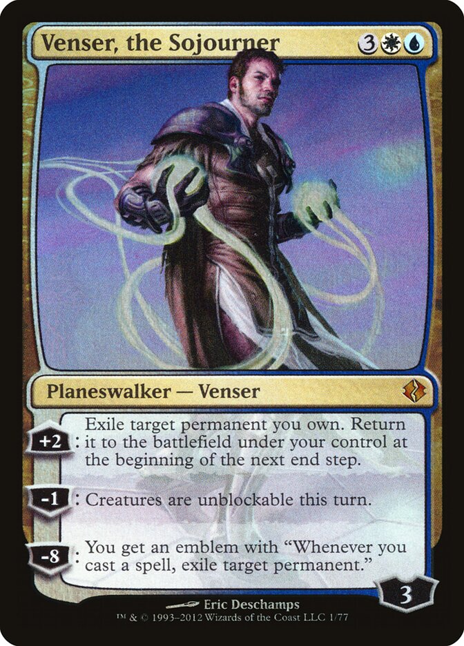 Venser, the Sojourner (1) - Duel Decks: Venser vs. Koth (DDI)