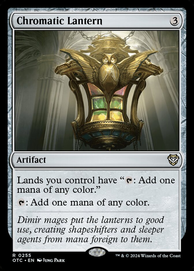 Chromatic Lantern (255) - Outlaws of Thunder Junction Commander (OTC)