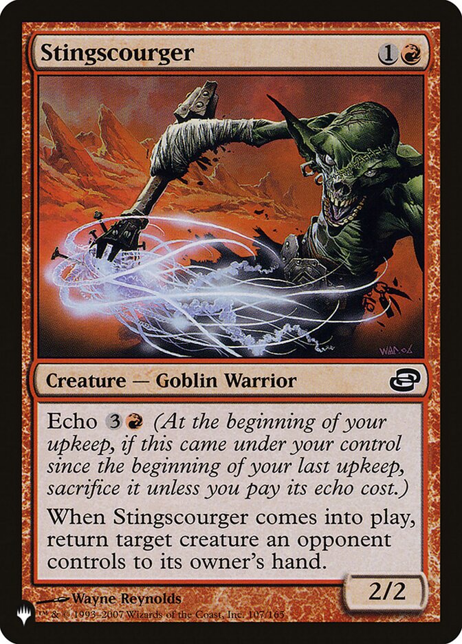 Stingscourger (PLC-107) - The List (PLST)