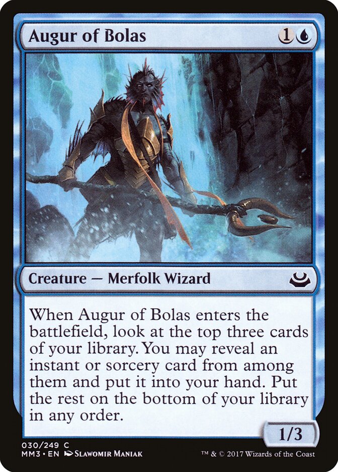 Augur of Bolas (30) - Modern Masters 2017 (MM3)