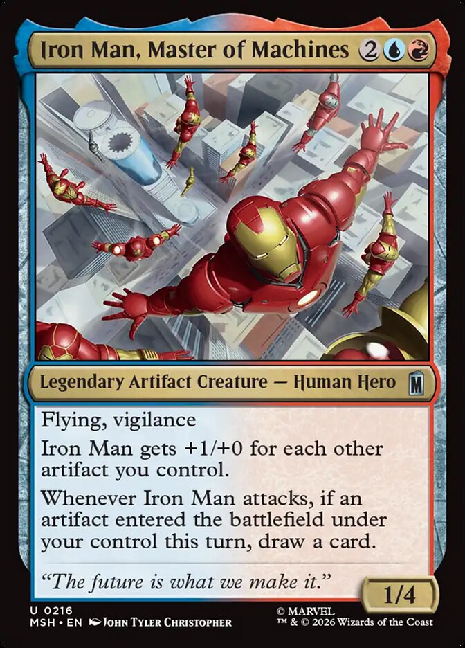 Iron Man, Master of Machines (216) - Marvel Super Heroes (MSH)