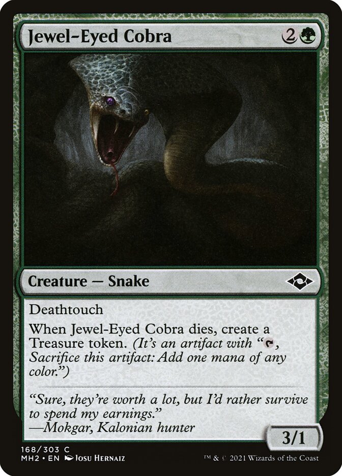 Jewel-Eyed Cobra (168) - Modern Horizons 2 (MH2)