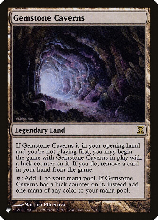 Gemstone Caverns - The List (PLST)