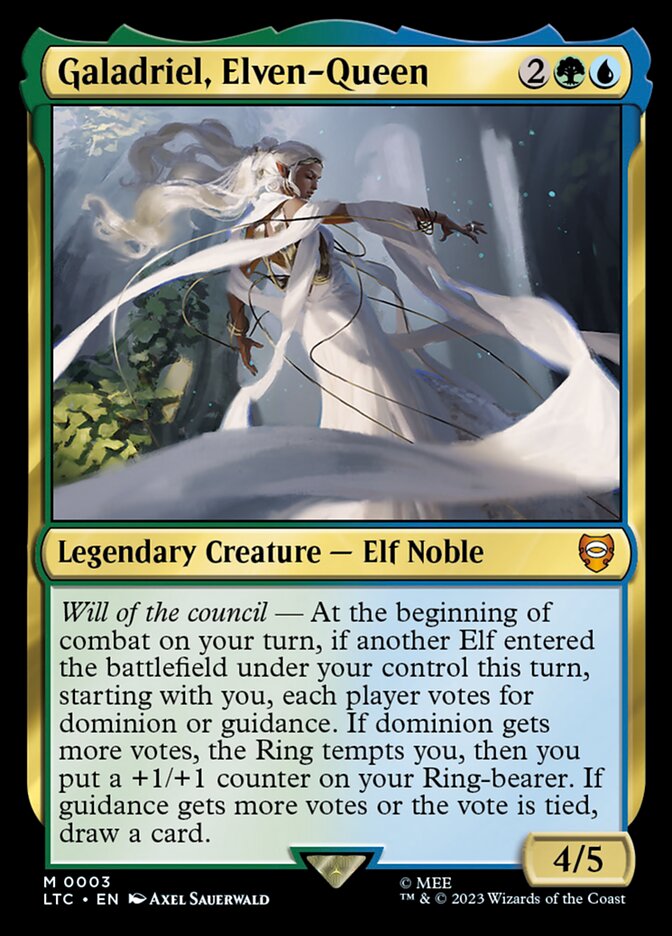Galadriel, Elven-Queen (3) - Tales of Middle-earth Commander (LTC)