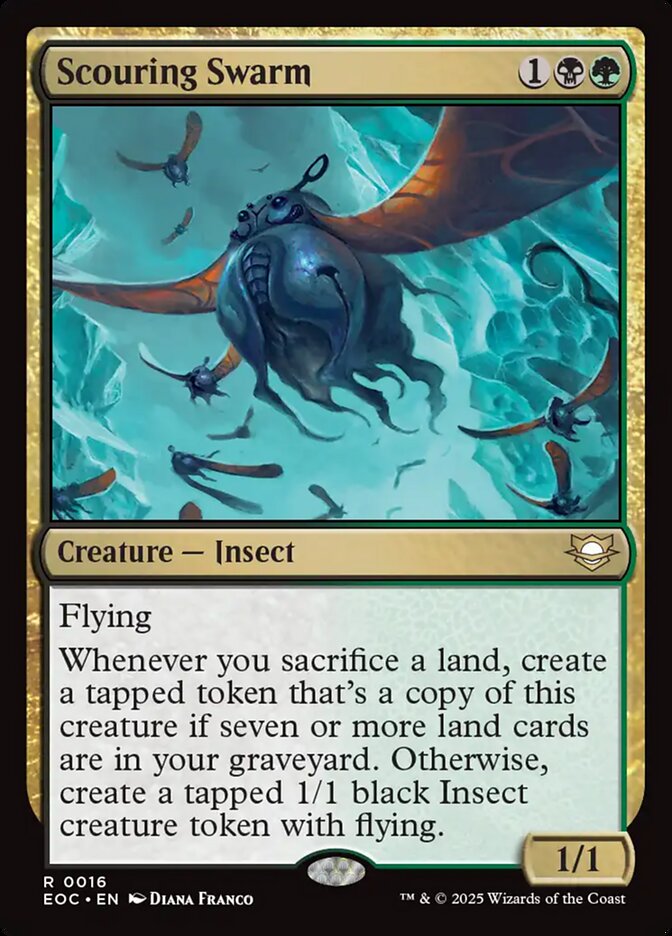 Scouring Swarm (16) - Edge of Eternities Commander (EOC)