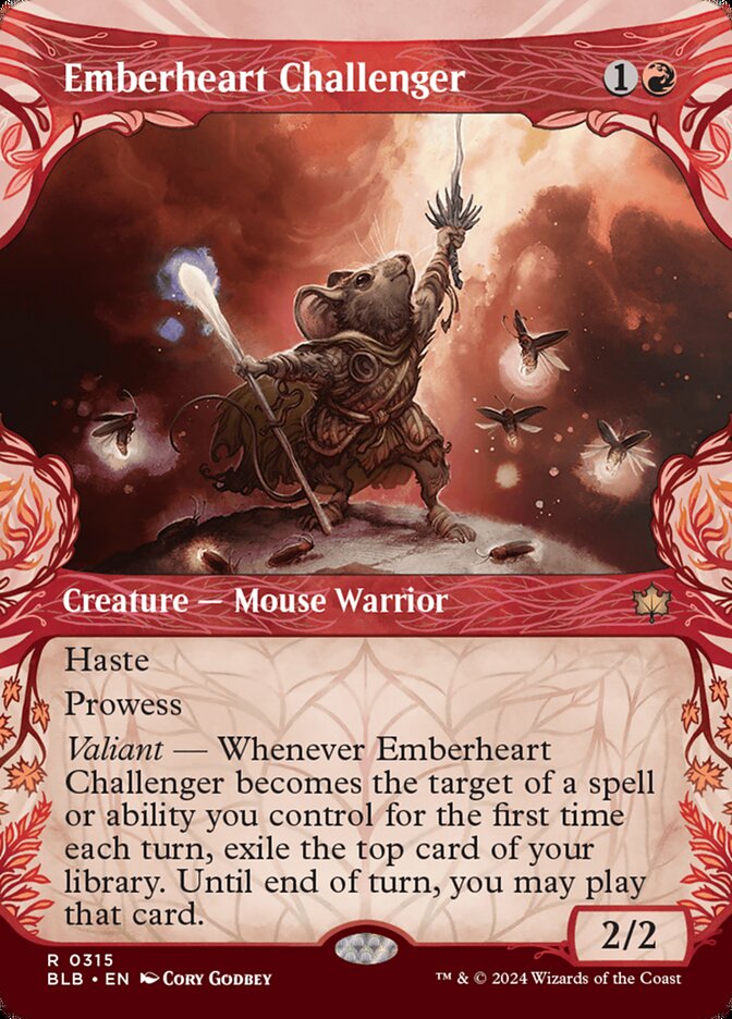 Emberheart Challenger (315) - Bloomburrow (BLB)