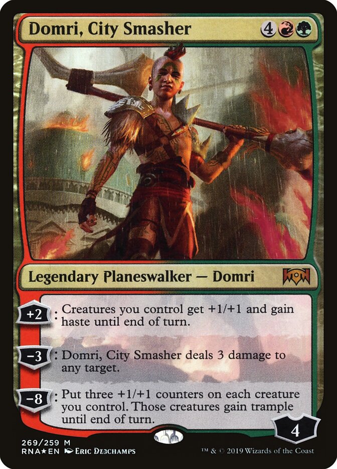 Domri, City Smasher (269) - Ravnica Allegiance (RNA)
