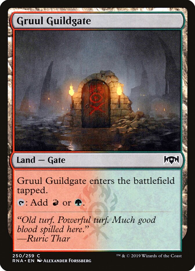 Gruul Guildgate (250) - Ravnica Allegiance (RNA)