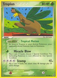 Tropius (27) - EX Deoxys (DX)