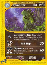 Tyranitar (40) - Aquapolis (AQ)