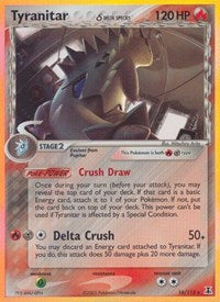 Tyranitar Delta Species (16) - EX Delta Species (DS)