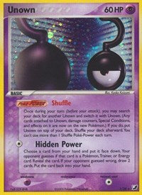 Unown (?) - EX Unseen Forces (UF)