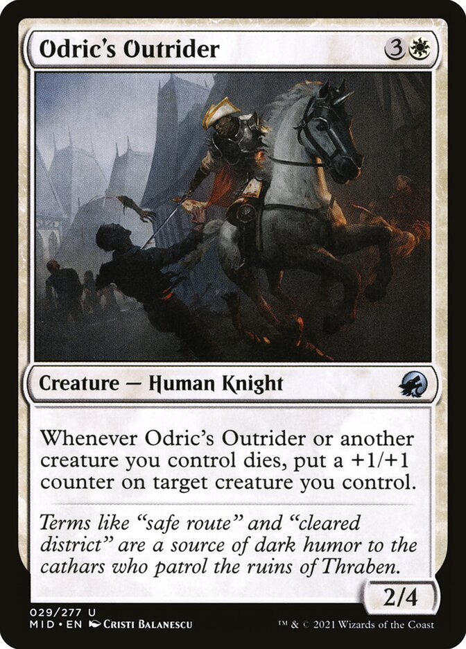 Odric's Outrider (29) - Innistrad: Midnight Hunt (MID)