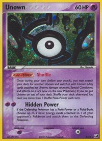 Unown S (S) - EX Unseen Forces (UF)