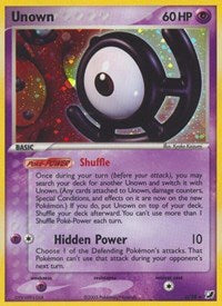 Unown U (U) - EX Unseen Forces (UF)
