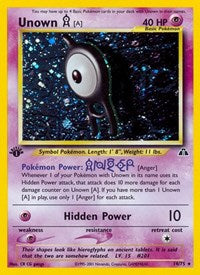 Unown A 14 (14) - Neo Discovery (N2)