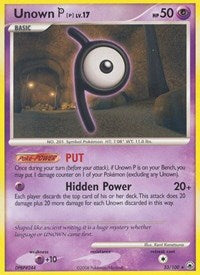 Unown P (33) - Majestic Dawn (MD)