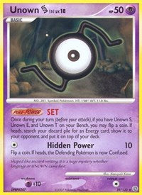 Unown S (39) - Secret Wonders (SW)
