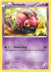 Venipede (51) - XY Base Set (XY)