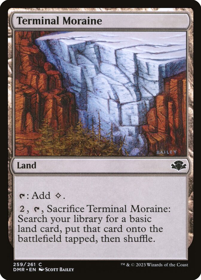 Terminal Moraine (259) - Dominaria Remastered (DMR)