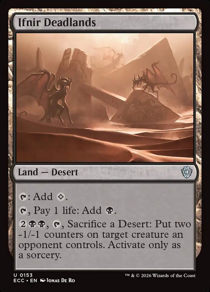 Ifnir Deadlands (153) - Lorwyn Eclipsed Commander (ECC)