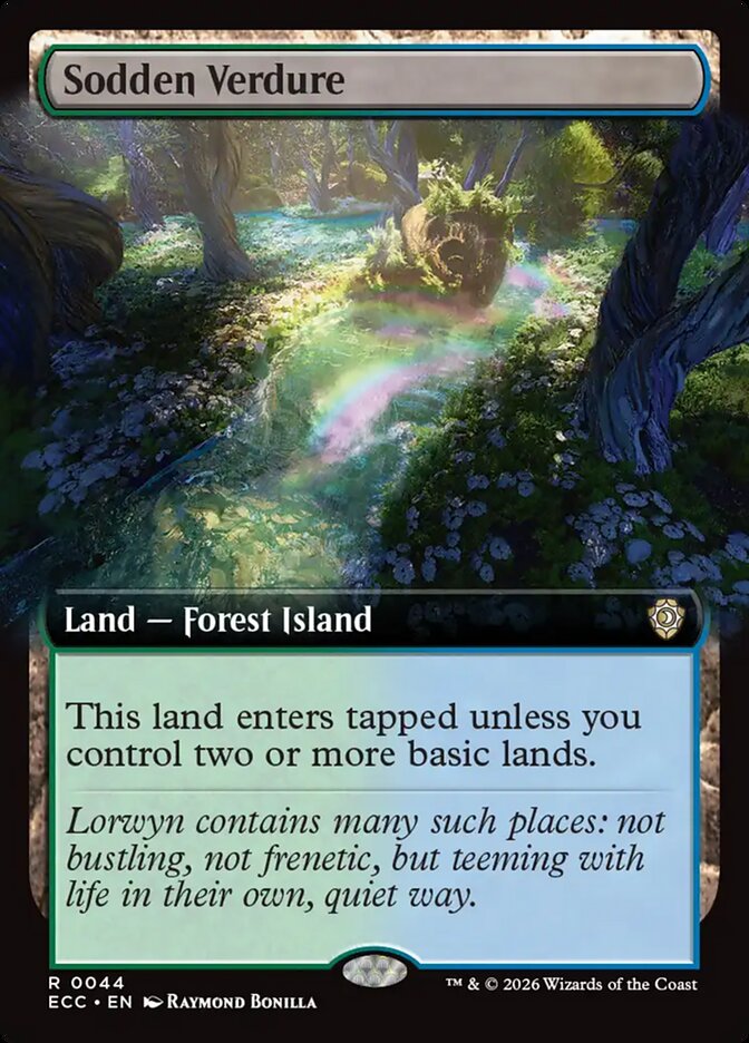 Sodden Verdure (44) - Lorwyn Eclipsed Commander (ECC)