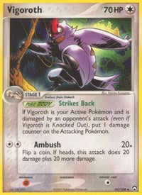 Vigoroth (41) - EX Power Keepers (PK)