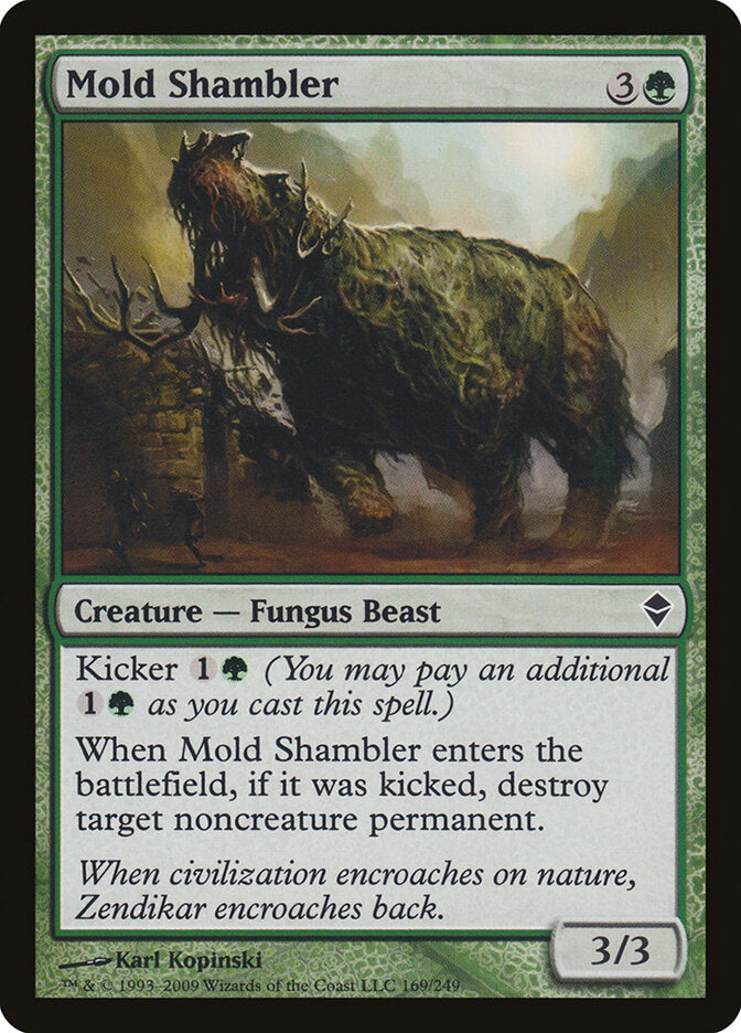 Mold Shambler (169) - Zendikar (ZEN)