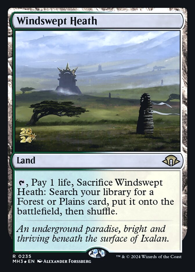 Windswept Heath (235s) - Modern Horizons 3 Promos (PMH3)