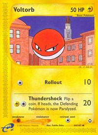 Voltorb 64 (64) - Aquapolis (AQ)