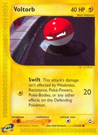 Voltorb 115 (115) - Aquapolis (AQ)