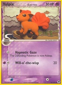Vulpix Delta Species (70) - EX Dragon Frontiers (DF)
