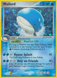 Wailord (14) - EX Legend Maker (LM)