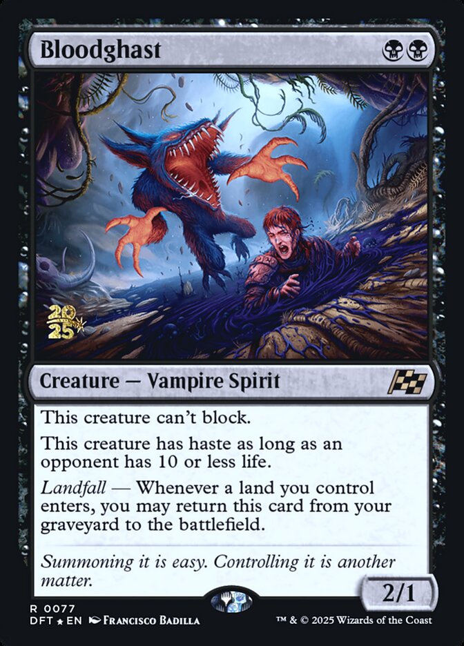 Bloodghast (77s) - Aetherdrift Promos (PDFT)
