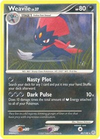 Weavile (40) - Diamond and Pearl (DP)